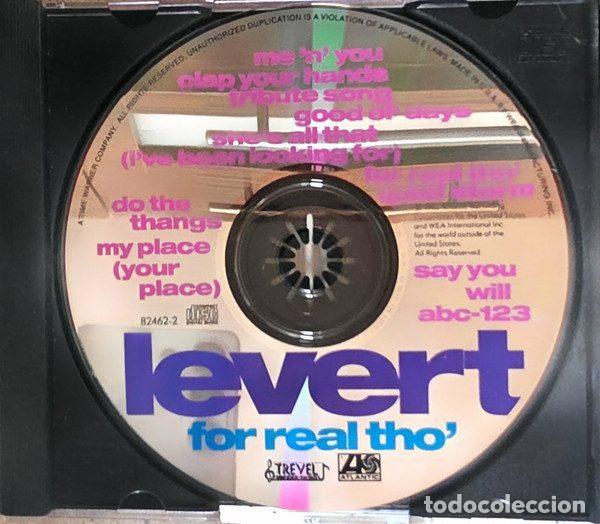 CDs de m&uacute;sica: Levert &ndash; For Real Tho (CD, Atlantic 7 82462-2) - Foto 3