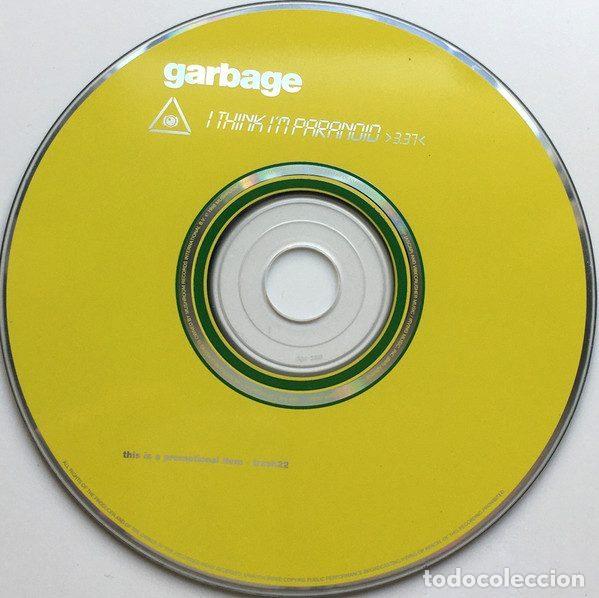 CDs de m&uacute;sica: Garbage &ndash; I Think Im Paranoid (CD, Mushroom trash22) - Foto 3