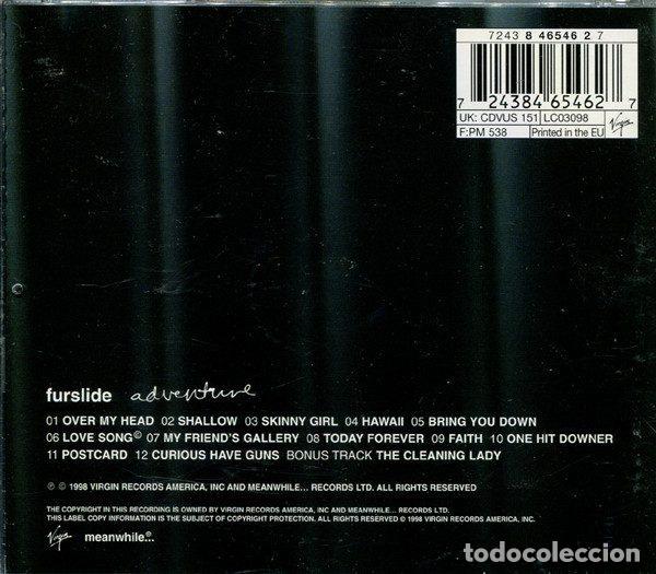 CDs de m&uacute;sica: Furslide &ndash; Adventure (CD, Meanwhile... CDVUS 151) - Foto 2