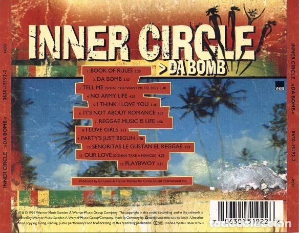 CDs de m&uacute;sica: Inner Circle &ndash; Da Bomb (CD, WEA 0630-15192-2) - Foto 2