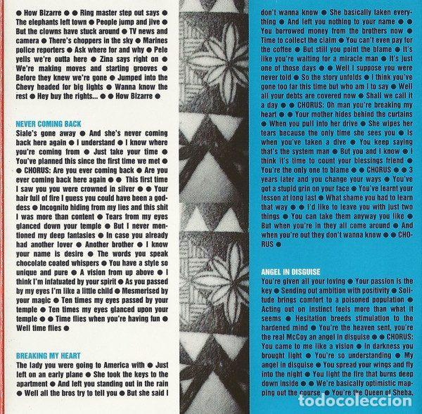 CDs de m&uacute;sica: OMC &ndash; How Bizarre (CD, Huh Records 533435-2) - Foto 9