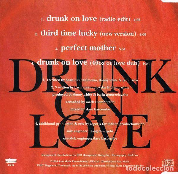 CDs de m&uacute;sica: Basia &ndash; Drunk On Love (CD, Epic 661158 2) - Foto 3