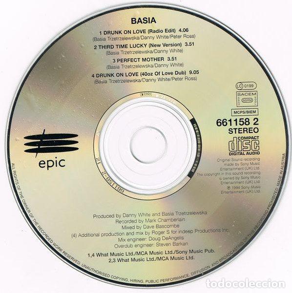 CDs de m&uacute;sica: Basia &ndash; Drunk On Love (CD, Epic 661158 2) - Foto 4