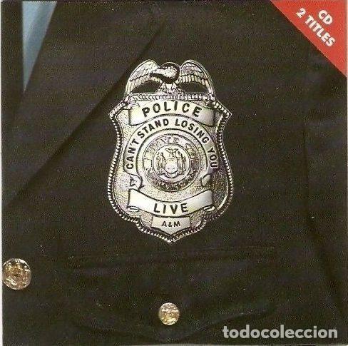 CDs de m&uacute;sica: Police &ndash; Can't Stand Losing You (Live) (CD, A&M Records 581 036 - 2)