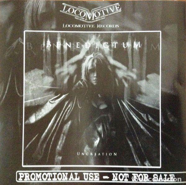 Music CDs: Benedictum &ndash; Uncreation (CD, Locomotive Records LM177 CD PROMO)