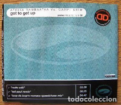 Musik-CDs: Afrika Bambaataa Vs Carpe Diem &ndash; Got To Get Up (CD, Max Music ADDICTED 02)
