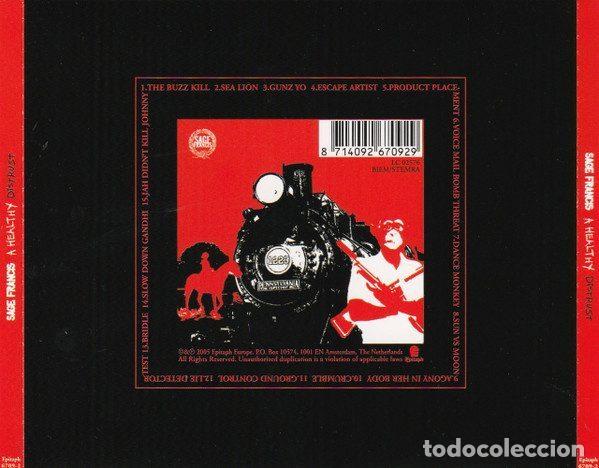 CDs de m&uacute;sica: Sage Francis &ndash; A Healthy Distrust (CD, Epitaph 6709-2) - Foto 2
