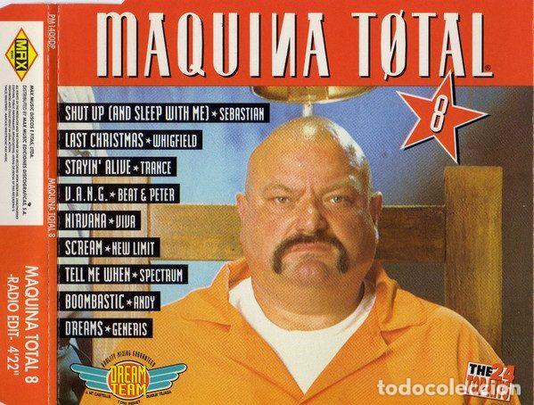 CDs de m&uacute;sica: Various &ndash; Maquina Total 8 (CD, Max Music PM1400DP)