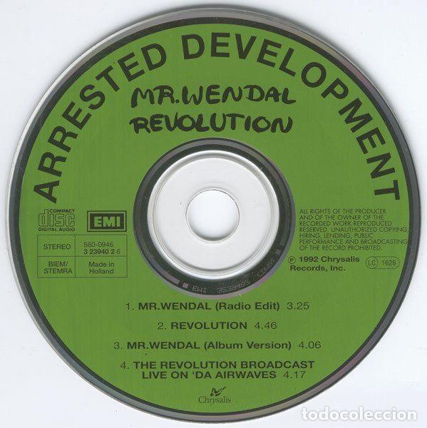 CDs de m&uacute;sica: Arrested Development &ndash; Mr. Wendal / Revolution (CD, Chrysalis 560-0946) - Foto 5