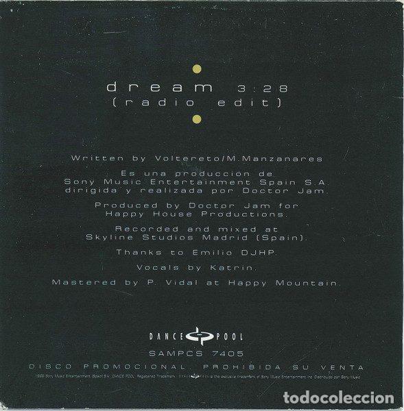 CDs de m&uacute;sica: Doctor Jam &ndash; Dream (CD, Dance Pool SAMPCS 7405) - Foto 2