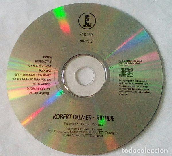 CDs de m&uacute;sica: Robert Palmer &ndash; Riptide (CD, Island Records CID 130) - Foto 3