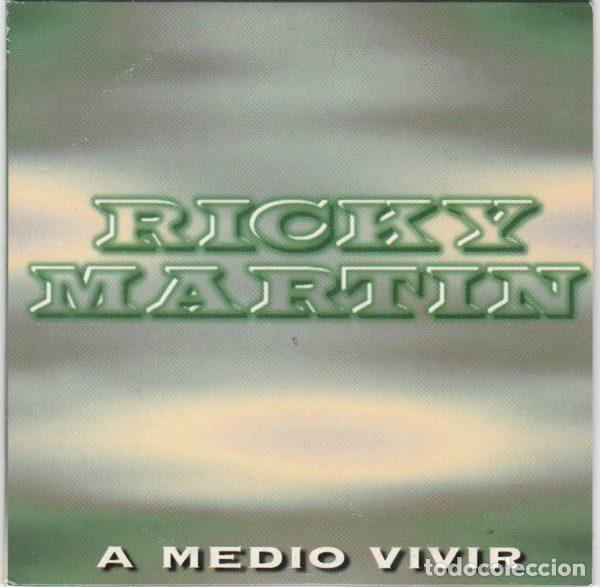 CD de M&uacute;sica: Ricky Martin &ndash; A Medio Vivir (CD, CBS/Sony SAMPCS 4158)