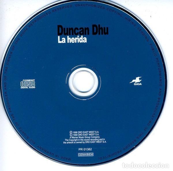 CDs de m&uacute;sica: Duncan Dhu &ndash; La Herida (CD, Gasa PR01382) - Foto 3