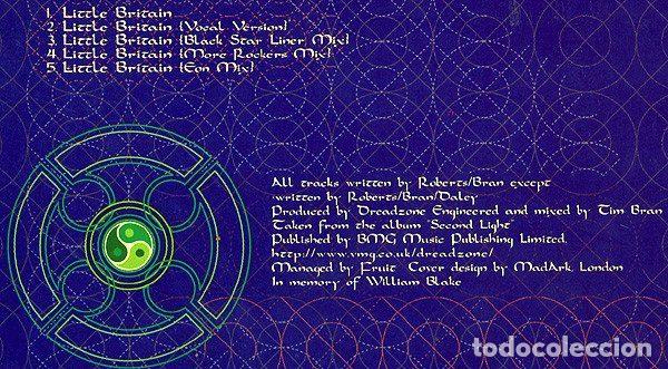 CDs de m&uacute;sica: Dreadzone &ndash; Little Britain (CD, Virgin VSCDG 1565) - Foto 4