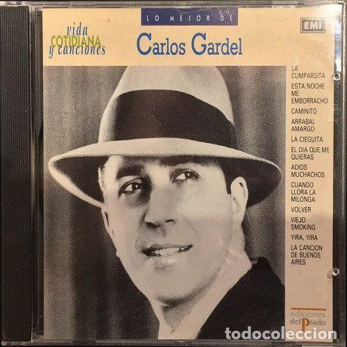 CD de M&uacute;sica: Carlos Gardel &ndash; Lo Mejor de Carlos Gardel (CD, Zafiro IBER-EP-16)