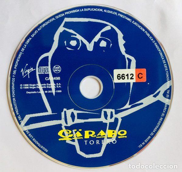 CDs de m&uacute;sica: C&auml;rabo &ndash; Torero (CD, Virgin CAR498) - Foto 3