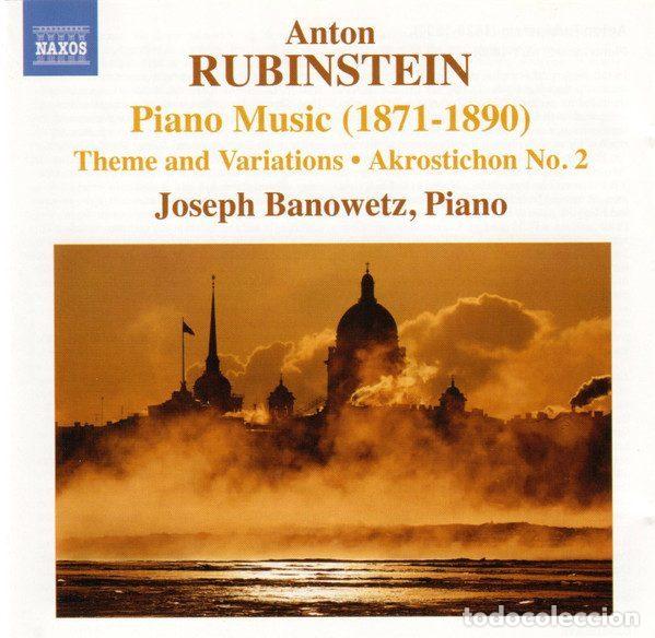 Musik-CDs: Anton Rubinstein - Joseph Banowetz &ndash; Piano Music (1871-1890) (CD, Naxos 8.570941)