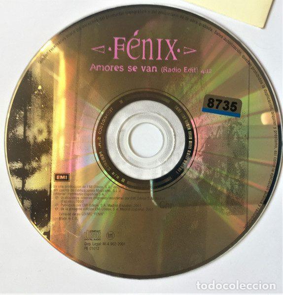 CDs de m&uacute;sica: F&eacute;nix &ndash; Amores Se Van (CD, EMI none) - Foto 3