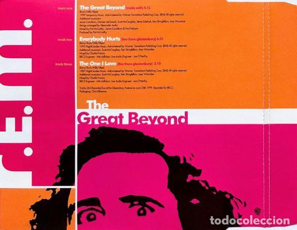 CDs de m&uacute;sica: R.E.M. &ndash; The Great Beyond (CD, Warner Bros. Records W516CD) - Foto 5