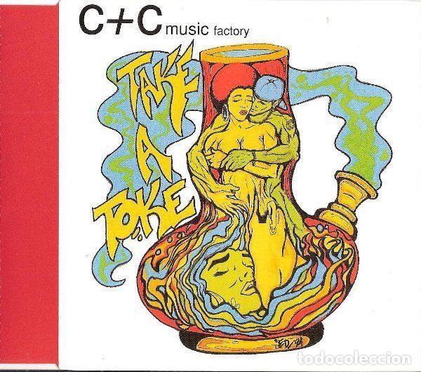CDs de m&uacute;sica: C + C Music Factory Featuring Trilogy &ndash; Take A Toke (The Remix) (CD, CBS/Sony COL 661063 2)