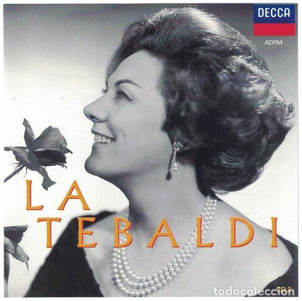 CDs de m&uacute;sica: Renata Tebaldi &ndash; La Tebaldi - Disco 2 (CD, Decca 455 505-2)