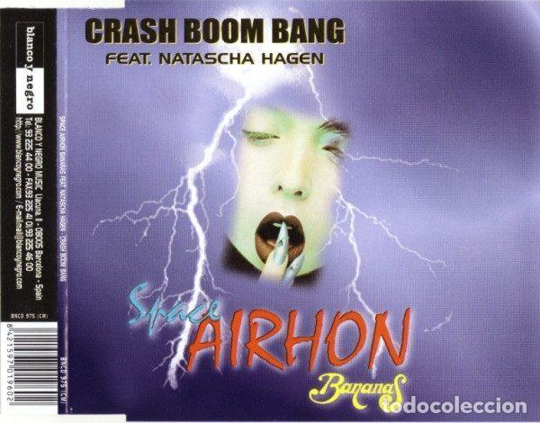 CD de M&uacute;sica: Space Airhon Bananas Feat. Natascha Hagen &ndash; Crash Boom Bang (CD, Blanco Y Negro BNCD 975)