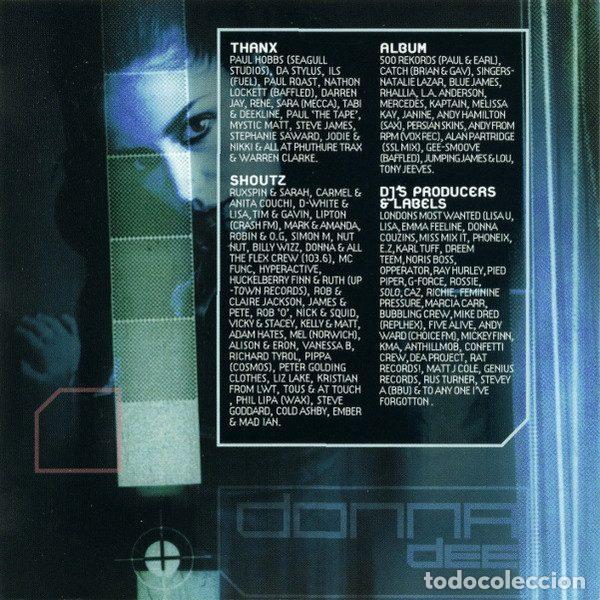 CDs de m&uacute;sica: Donna Dee &ndash; Spellbound (CD, Mecca Recordings meccd 004) - Foto 4