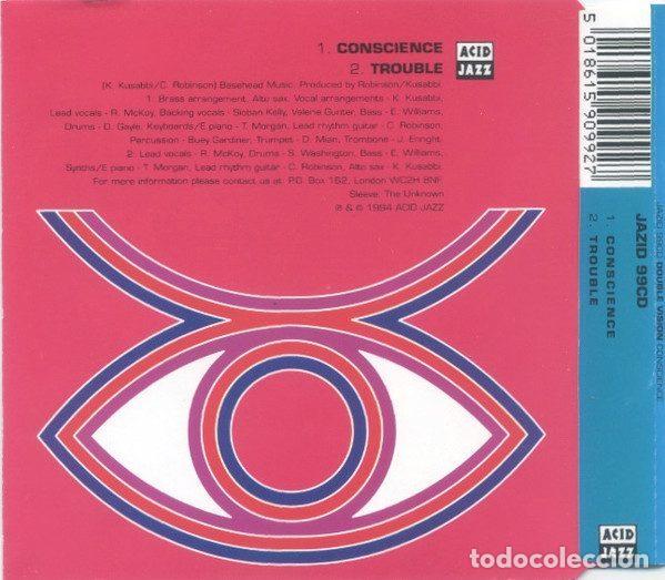 CDs de m&uacute;sica: Double Vision &ndash; Conscience (CD, Acid Jazz JAZID 99CD) - Foto 2