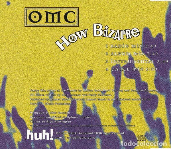 CDs de m&uacute;sica: OMC &ndash; How Bizarre (CD, Huh Records 577 620-2) - Foto 4