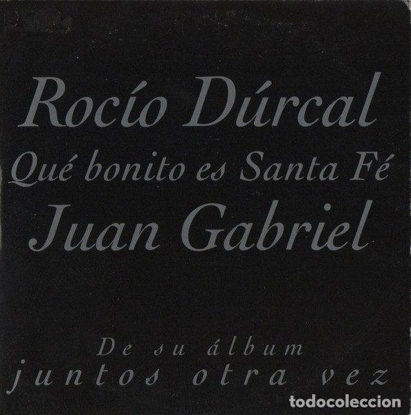 Musik-CDs: Juan Gabriel, Roc&iacute;o D&uacute;rcal &ndash; Qu&eacute; Bonito Es Santa F&eacute; (CD, BMG Espa&ntilde;a 74321 50613 2)