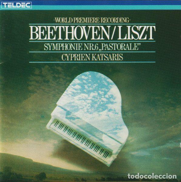 CDs de m&uacute;sica: Beethoven / Liszt - Cyprien Katsaris &ndash; Symphonie Nr. 6 &rdquo;Pastorale&rdquo; (CD, TELDEC 8.42781 ZK)