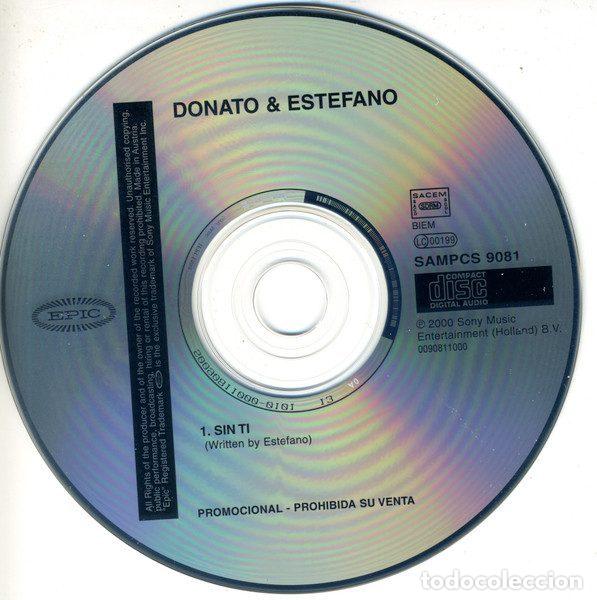 CDs de m&uacute;sica: Donato & Estefano &ndash; Sin Ti (CD, Epic SAMPCS 9081) - Foto 3