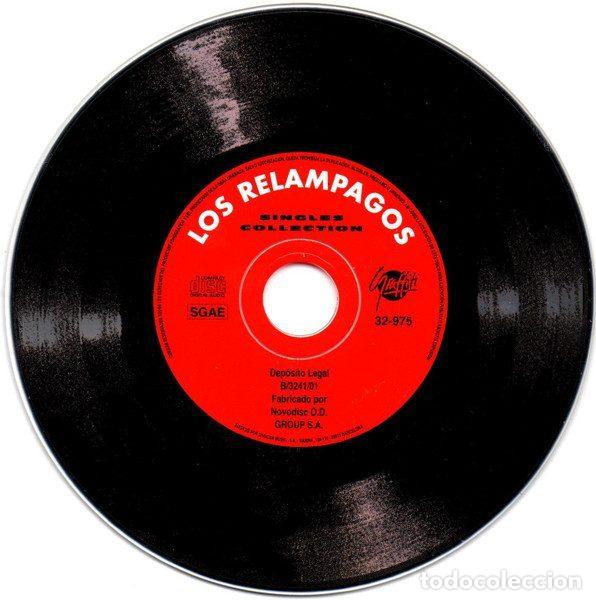 CDs de m&uacute;sica: Los Relampagos &ndash; Singles Collection (CD, Graffiti 32-975) - Foto 3