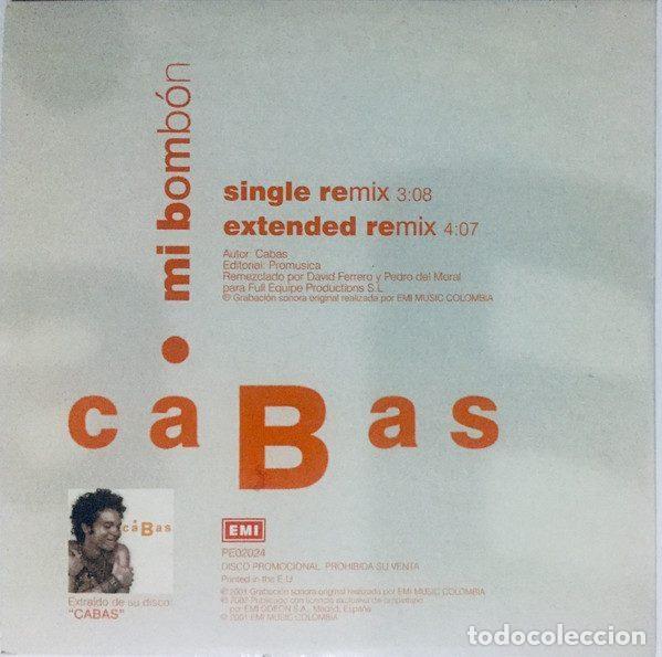 CDs de m&uacute;sica: C&aring;bas &ndash; Mi Bomb&oacute;n - Remix (CD, EMI PE02024) - Foto 2