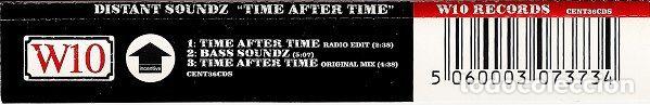 CDs de m&uacute;sica: Distant Soundz &ndash; Time After Time (CD, Incentive CENT36CDS) - Foto 3
