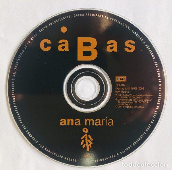 CDs de m&uacute;sica: Cabas &ndash; Ana Mar&iacute;a (CD, EMI PE02043) - Foto 3