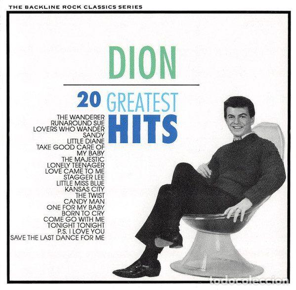 CD di Musica: Dion &ndash; Greatest Hits (CD, Backline Records BLCD 9.01039)