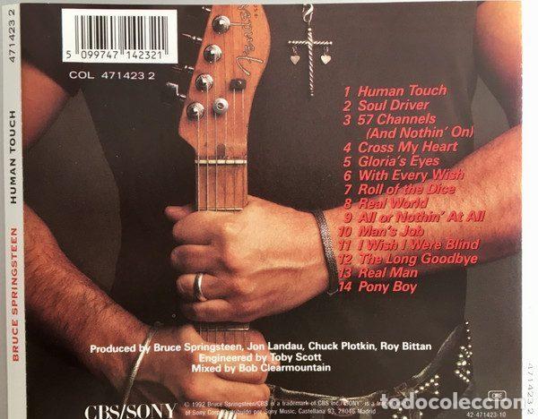 CDs de m&uacute;sica: Bruce Springsteen &ndash; Human Touch (CD, CBS/Sony 471423 2) - Foto 2