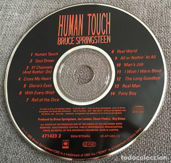 CDs de m&uacute;sica: Bruce Springsteen &ndash; Human Touch (CD, CBS/Sony 471423 2) - Foto 3