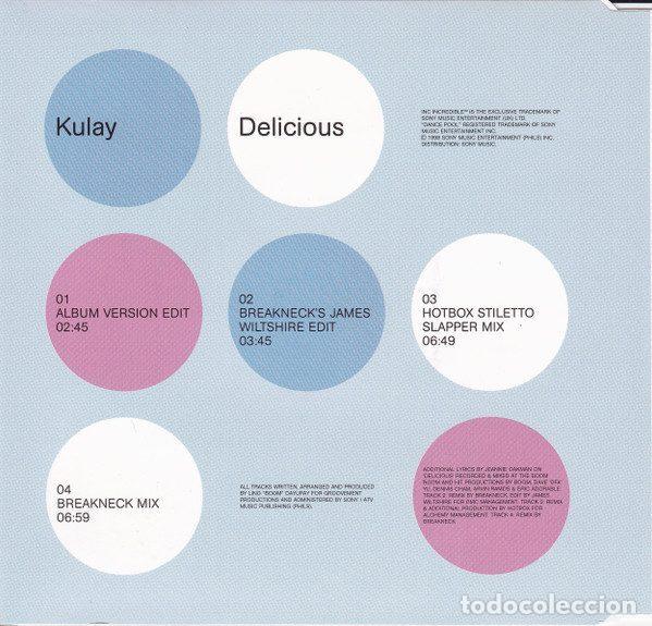 CDs de m&uacute;sica: Kulay &ndash; Delicious (CD, Dance Pool DAN 665689 2) - Foto 2