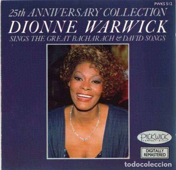 CDs de m&uacute;sica: Dionne Warwick &ndash; 25th Anniversary Collection: Dionne Warwick Sings The Great Bacharach & David...