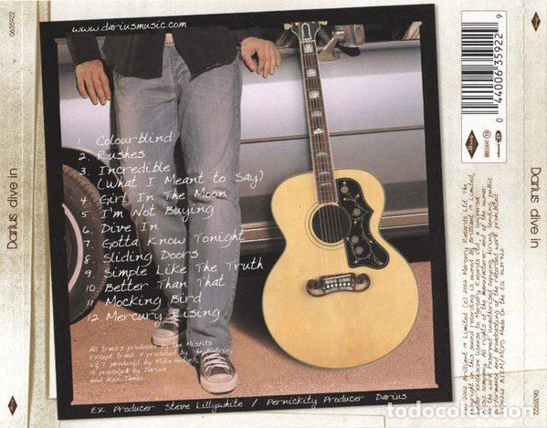 CDs de m&uacute;sica: Darius &ndash; Dive In (CD, Mercury 0635922) - Foto 2