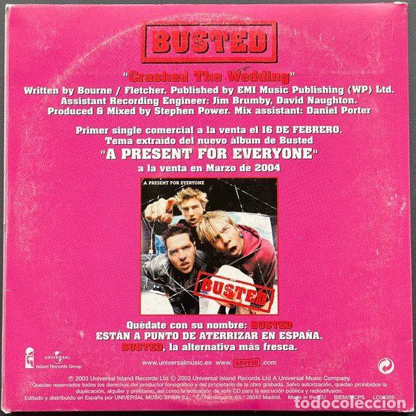 CDs de m&uacute;sica: Busted &ndash; Crashed The Wedding (CD, Island Records Group none) - Foto 3