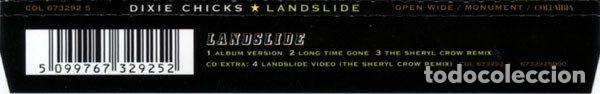 CDs de m&uacute;sica: Dixie Chicks &ndash; Landslide (CD, Open Wide COL 673292 5) - Foto 2