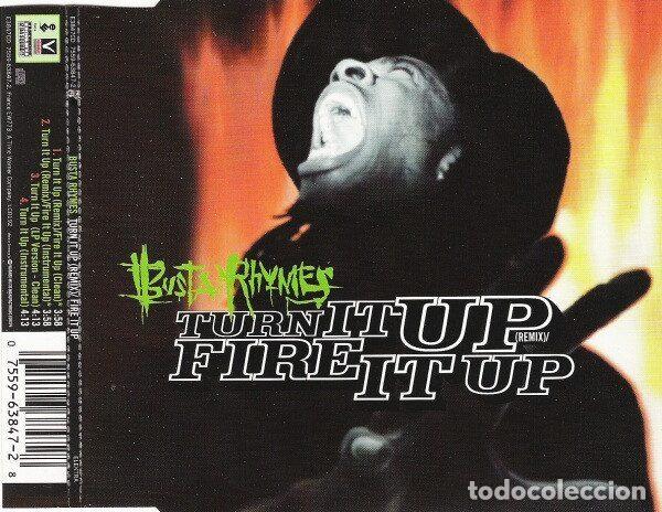 CD de M&uacute;sica: Busta Rhymes &ndash; Turn It Up (Remix) / Fire It Up (CD, Elektra 7559-63847-2)