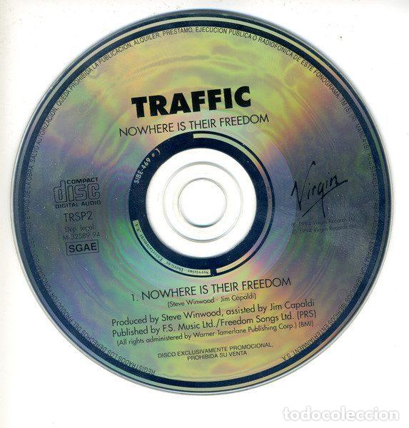 Music CDs: Traffic &ndash; Nowhere Is Their Freedom (CD, Virgin TRSP2)