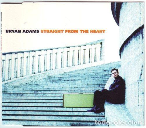 CD de M&uacute;sica: Bryan Adams &ndash; Straight From The Heart (CD, A&M Records 588 320-2)