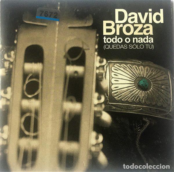 Musik-CDs: David Broza &ndash; Todo O Nada (Quedas Solo T&uacute;) (CD, DRO PRO3692)