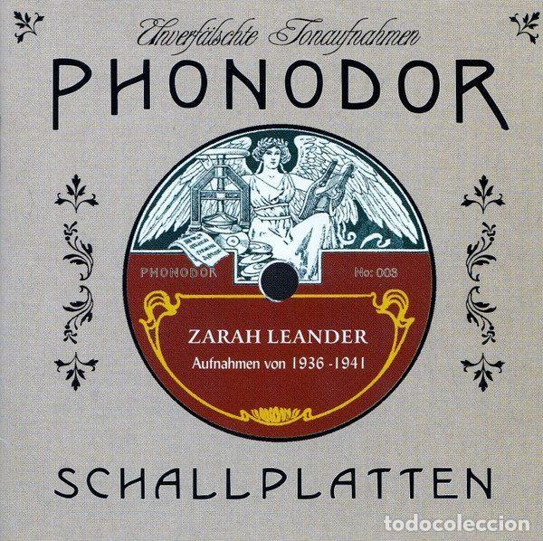 CD de M&uacute;sica: Zarah Leander &ndash; Aufnahmen Von 1936-1941 (CD, Phonodor Schallplatten 003)