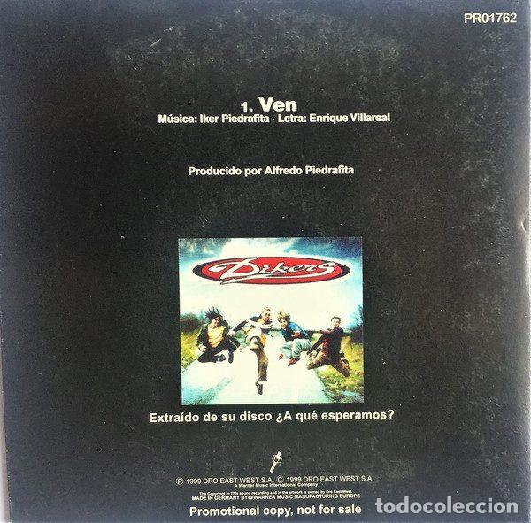 CDs de m&uacute;sica: Dikers &ndash; Ven (CD, DRO PR01762) - Foto 2